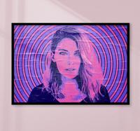 Uw eigen popart foto gepersonaliseerde poster