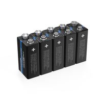 Ansmann Industriële lithium E-blokbatterij | 9 V | 6FR22 | 5 stuks - 1505-0002 - 1505-0002