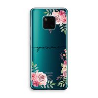 Rozen: Huawei Mate 20 Pro Transparant Hoesje