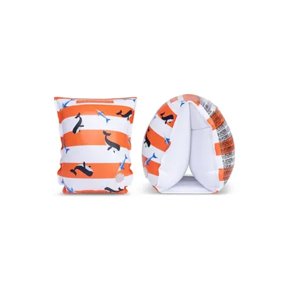 Walvis Baby Zwembandjes Rood Wit (2-6 Jaar)