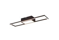 Trio Zwarte led plafondlamp Rigido R67172132 - thumbnail