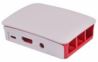 Raspberry Pi® RASPBERRY-PI3-CASE SBC-behuizing Geschikt voor model: Raspberry Pi® B+, Raspberry Pi® 2 B, Raspberry Pi® 3 B, Raspberry Pi® 3 B+ Rood, Wit - thumbnail