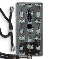 Boompje: Sony Xperia XZ2 Transparant Hoesje met koord