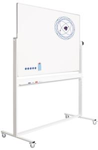 Smit Visual kantelbord, emaille, magnetisch, aluminium frame, 150 x 100 cm