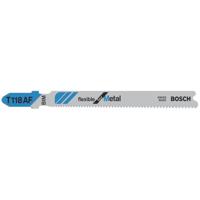 Bosch Accessories 2608634774 Decoupeerzaagblad T 118 AF, Flexible for Metal, verpakking van 100 stuks 100 stuk(s)