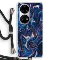 Mirrored Mirage: Huawei P50 Pro Transparant Hoesje met koord
