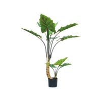 Buitengewoon de Boet - Kunstplant Alocasia dikke stam 120 cm