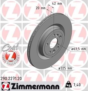 Remschijf Coat Z 290227120