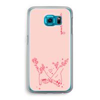 Best Friends: Samsung Galaxy S6 Transparant Hoesje