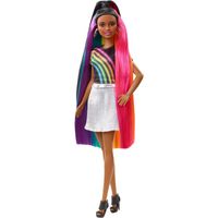 Mattel Regenboog-Glitterhaar Pop pop - thumbnail