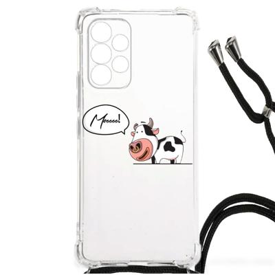 Samsung Galaxy A53 Stevig | Bumper Hoesje | Cow Samsung Galaxy A53 Stevig | Bumper Hoesje | Cow