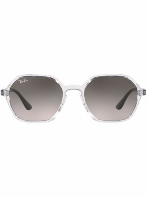Ray-Ban lunettes de soleil à monture géométrique - Tons neutres