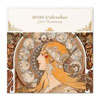 Art Nouveau Kalender 2026