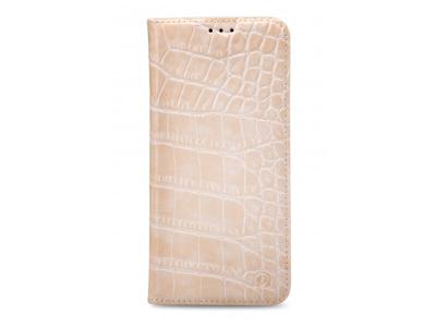 Mobilize Mobilize Premium Gelly Book Case Samsung Galaxy S8 Alligator Coral Pink