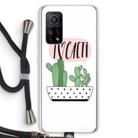 I love cacti: Xiaomi Mi 10T 5G Transparant Hoesje met koord