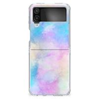 Smartphone hoesje Samsung Galaxy Z Flip 4 Watercolor Light
