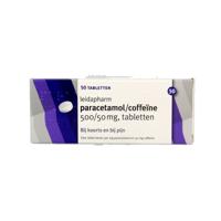 Leidapharm Paracetamol/coffeine CP 550 50 Tabletten