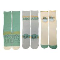 Star Wars The Mandalorian Socks 3-Pack Grogu L-XL Star Wars The Mandalorian Socks 3-Pack Grogu L-XL