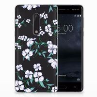 Nokia 5 Uniek TPU Case Blossom White - thumbnail