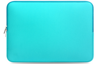 Laptophoes - 11,6 inch - Laptopsleeve - Zacht - Universeel - Beschermend - Turquoise