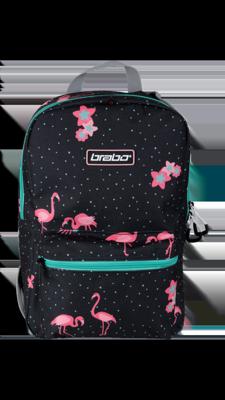 Brabo Storm Backpack O'Geez Flamingo Black 23