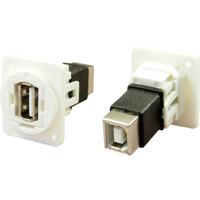 Cliff Adapter, Bus, inbouw USB-poort Type-A - USB-poort Type-B CP30209NXW 1 stuk(s) - thumbnail