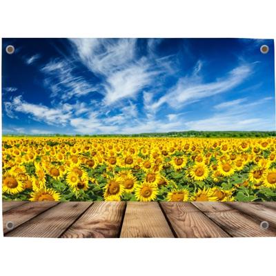 Tuinposter Zonnebloem 1 - Pillow Buddies