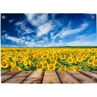 Tuinposter Zonnebloem 1 - Pillow Buddies