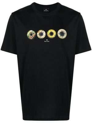 PS Paul Smith T-shirt met print - Blauw PS Paul Smith T-shirt met print - Blauw