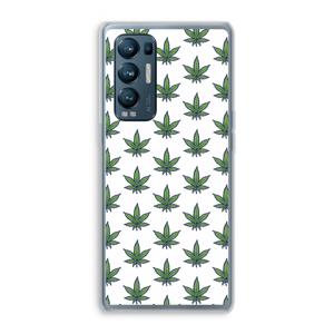 Weed: Oppo Find X3 Neo Transparant Hoesje