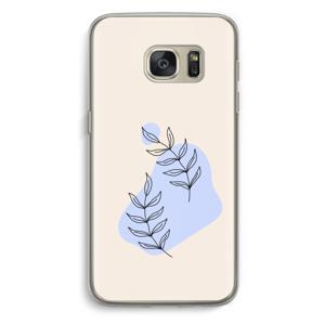 Leaf me if you can: Samsung Galaxy S7 Transparant Hoesje