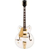 Gretsch G5422GLH Electromatic Classic Hollowbody DC Snowcrest White linkshandige semi-akoestische gitaar