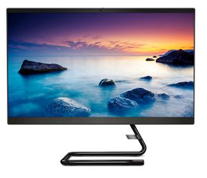 Lenovo IdeaCentre 3 60,5 cm (23.8") 1920 x 1080 Pixels AMD Ryzen 3 8 GB DDR4-SDRAM 1256 GB HDD+SSD Windows 10 Home Wi-Fi 5 (802.11ac) Alles-in-één-pc Zwart