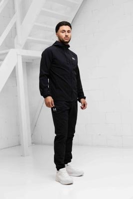 Under Armour Vibe Woven Trainingspak Heren Zwart - Maat S - Kleur: Zwart | Soccerfanshop