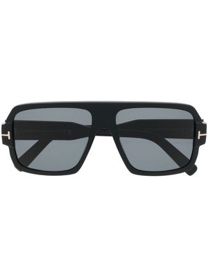 TOM FORD Eyewear lunettes de soleil à monture aviateur - Noir