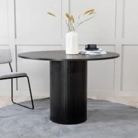 Nohr Ronde Eettafel Fionna MDF 110cm - Zwart