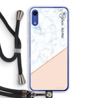 Marmer in stijl: Honor Play 8A Transparant Hoesje met koord