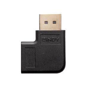 LINDY 41334 DisplayPort Adapter [1x DisplayPort bus - 1x DisplayPort stekker] Zwart