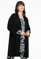 Yoek Cardigan | Zwart | Maat 54/56