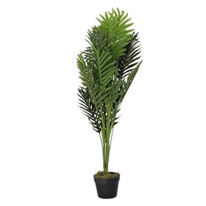 Kunstplant Tropische Palm in bloempot - Groen - 40 x 100 cm