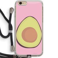 Avocado: iPhone 6 PLUS / 6S PLUS Transparant Hoesje met koord
