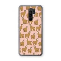 Alpacas: Xiaomi Redmi 9 Transparant Hoesje