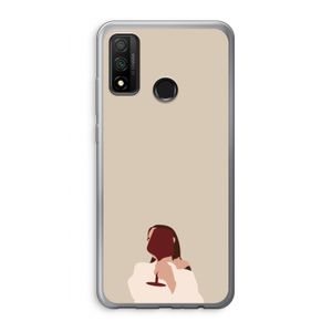 I drink wine: Huawei P Smart (2020) Transparant Hoesje