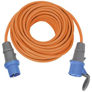 Brennenstuhl 1167650625 power uitbreiding 25 m 1 AC-uitgang(en) Binnen/buiten Blauw, Oranje