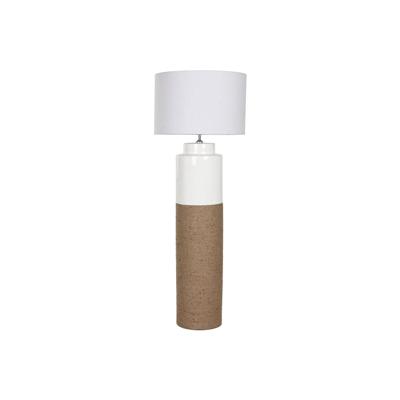 Vloerlamp Home ESPRIT Wit Bruin 220 V 50 X 50 X 139,5 cm
