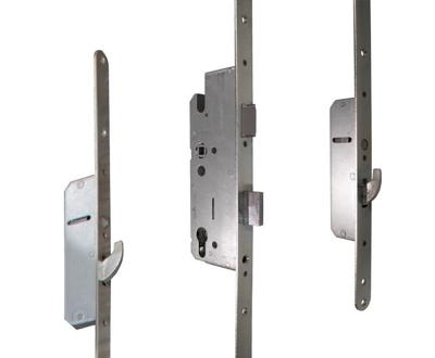 HMB Serie 51 | SKG3 Cilinderbediende Meerpuntssluiting | Voorplaat 24x1700mm | DM55 | PC92 - 551026
