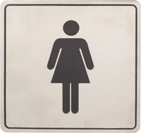 *Pictogram rvs 100x100 dames-wc - thumbnail