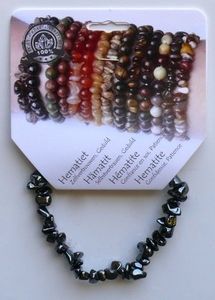 Splitarmband hematiet