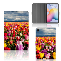 Samsung Galaxy Tab S6 Lite | S6 Lite (2022) Tablet Cover Tulpen - thumbnail
