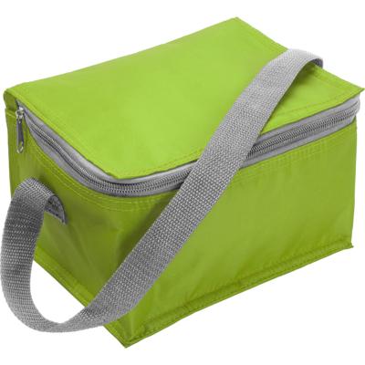 Kleine koeltas voor 6 blikjes - groen - Lunch-drankjes-medicijnen - 20 x 13 x 13 cm